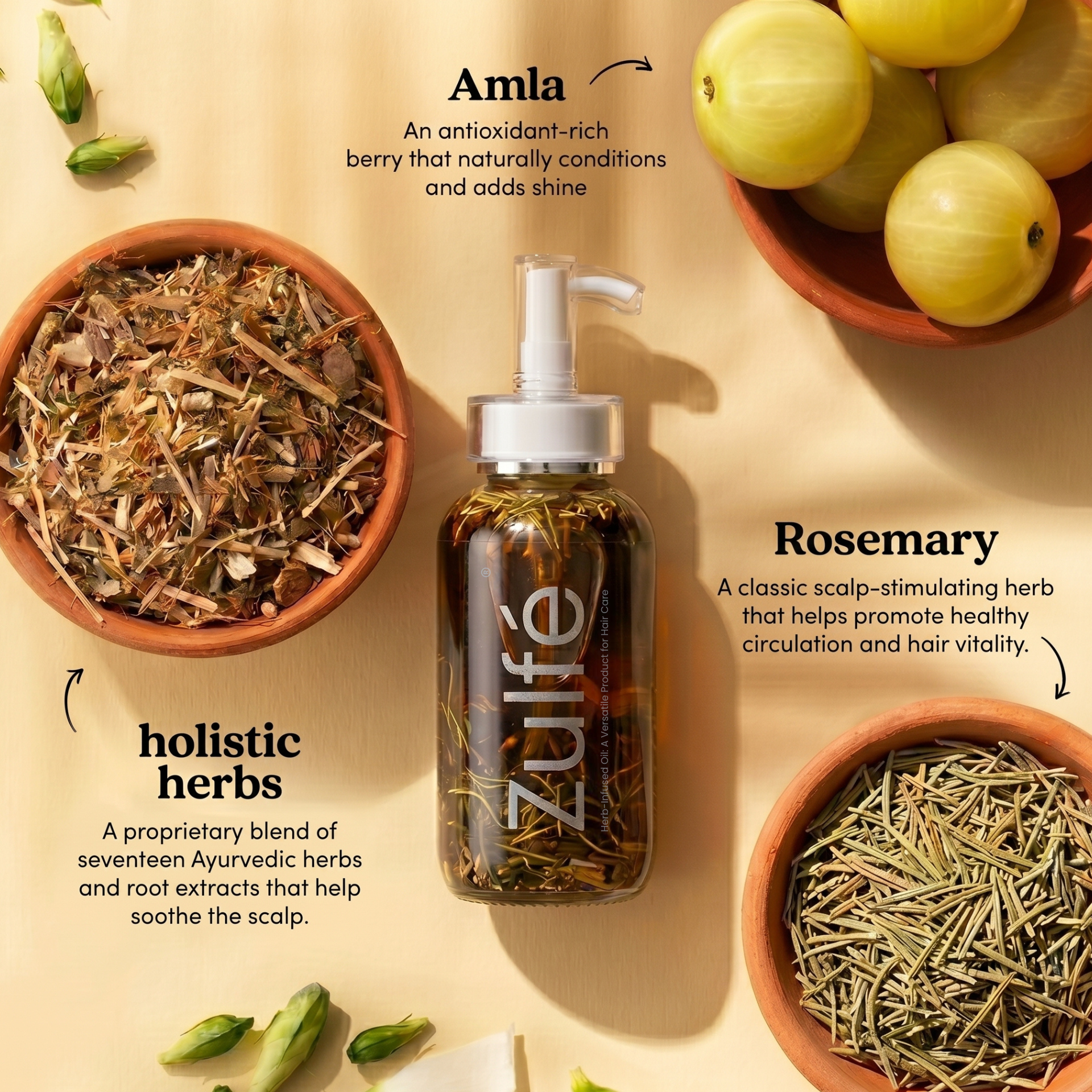 Zulfé ® Herbs‑Infused Hair Growth Oil